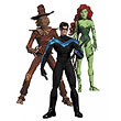 Batman Hush Scarecrow, Nightwing & Poison Ivy Figure Set